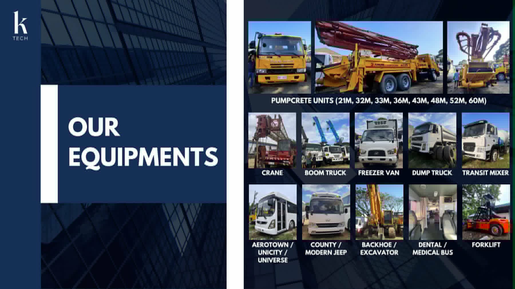 K-Tech Heavy Equipments and Parts