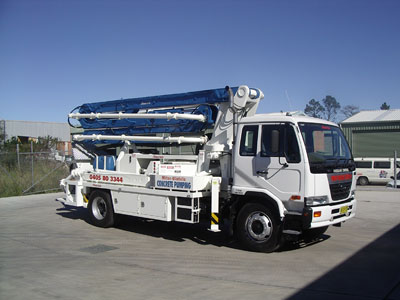 2006 Flowcrete Boom Pump Z-Fold 25m 