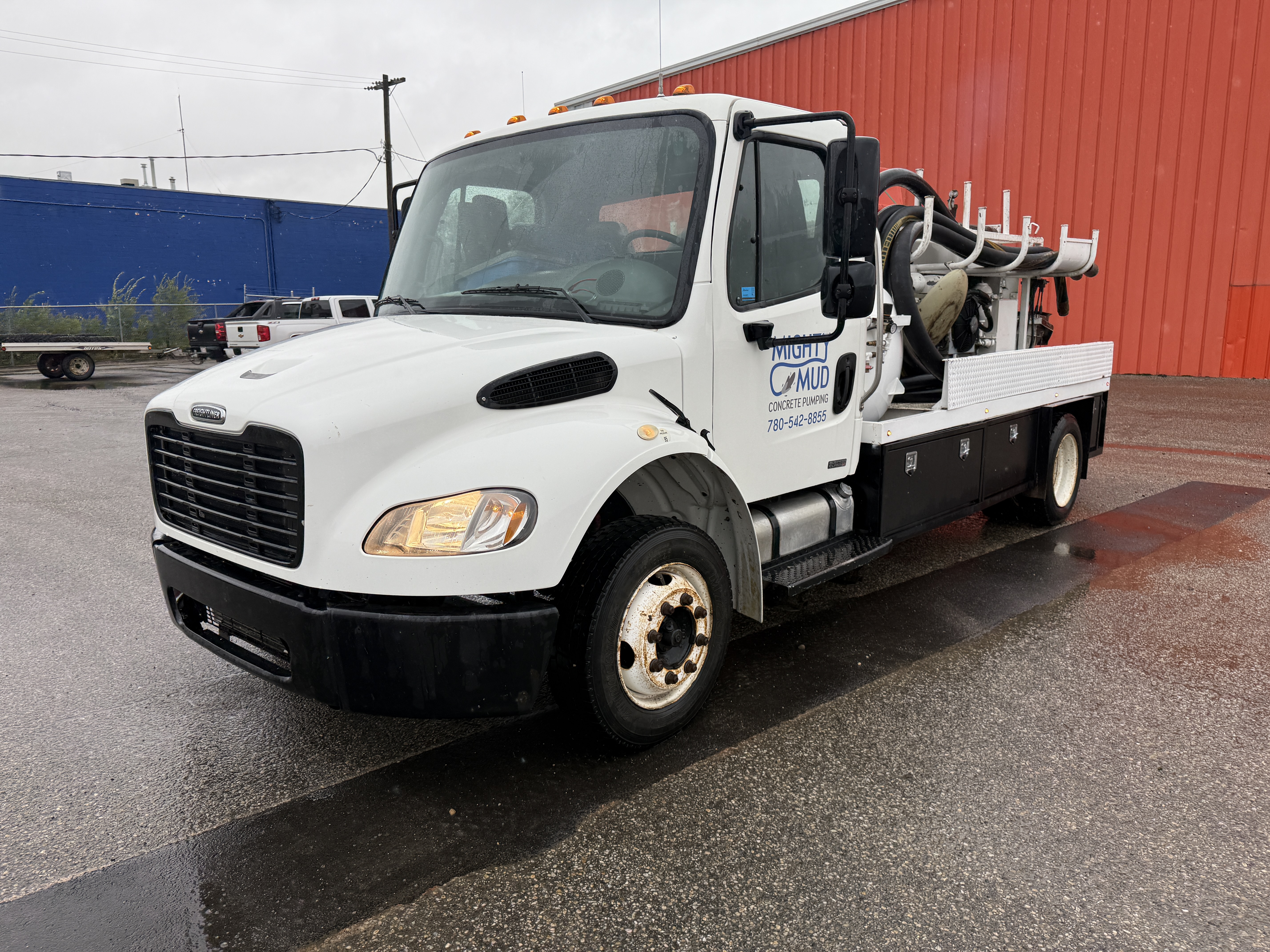 1991 Putzmeister TXS 2025 truck mounted Concrete line